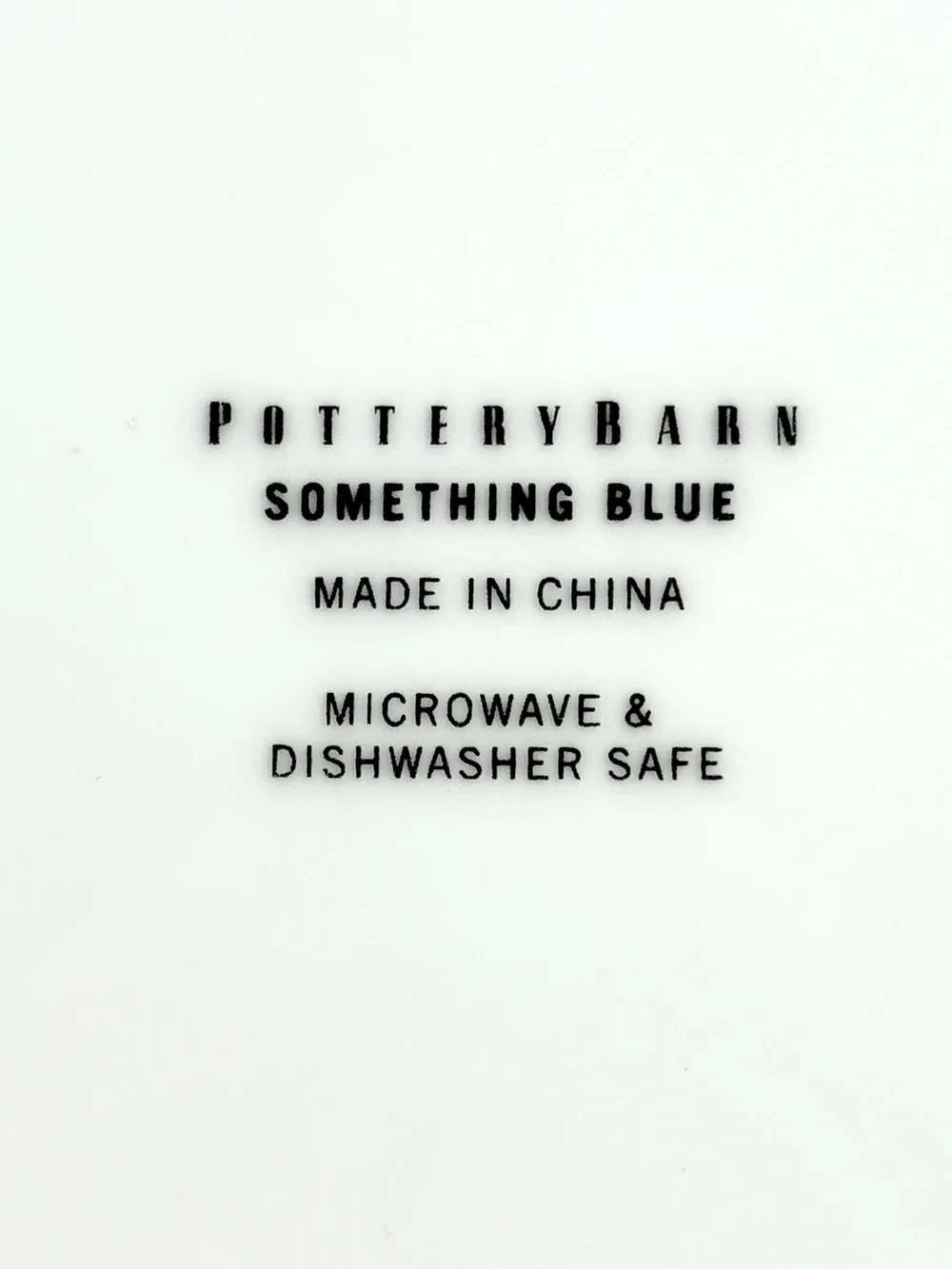 Set Of 2 Pottery Barn Something Blue 9
